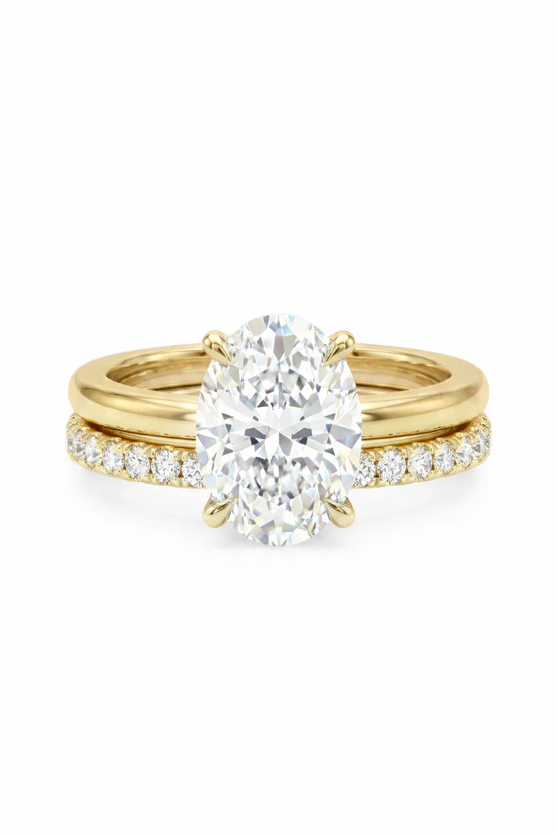 csandiva™ 3-Carat VVS1 Moissanite Ring Suite - Travel-Safe Brilliance & Elegant Heirloom Alternative | Claim 90% OFF Today🔥