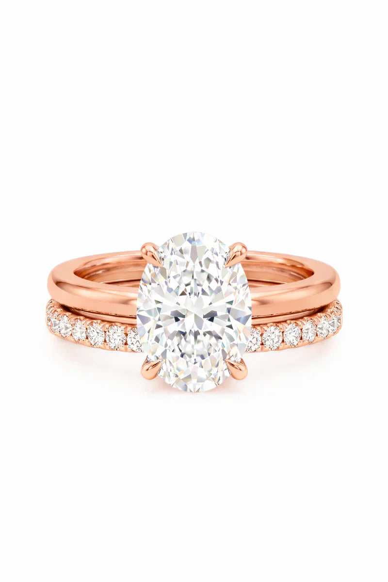 csandiva™ 3-Carat VVS1 Moissanite Ring Suite - Travel-Safe Brilliance & Elegant Heirloom Alternative | Claim 90% OFF Today🔥