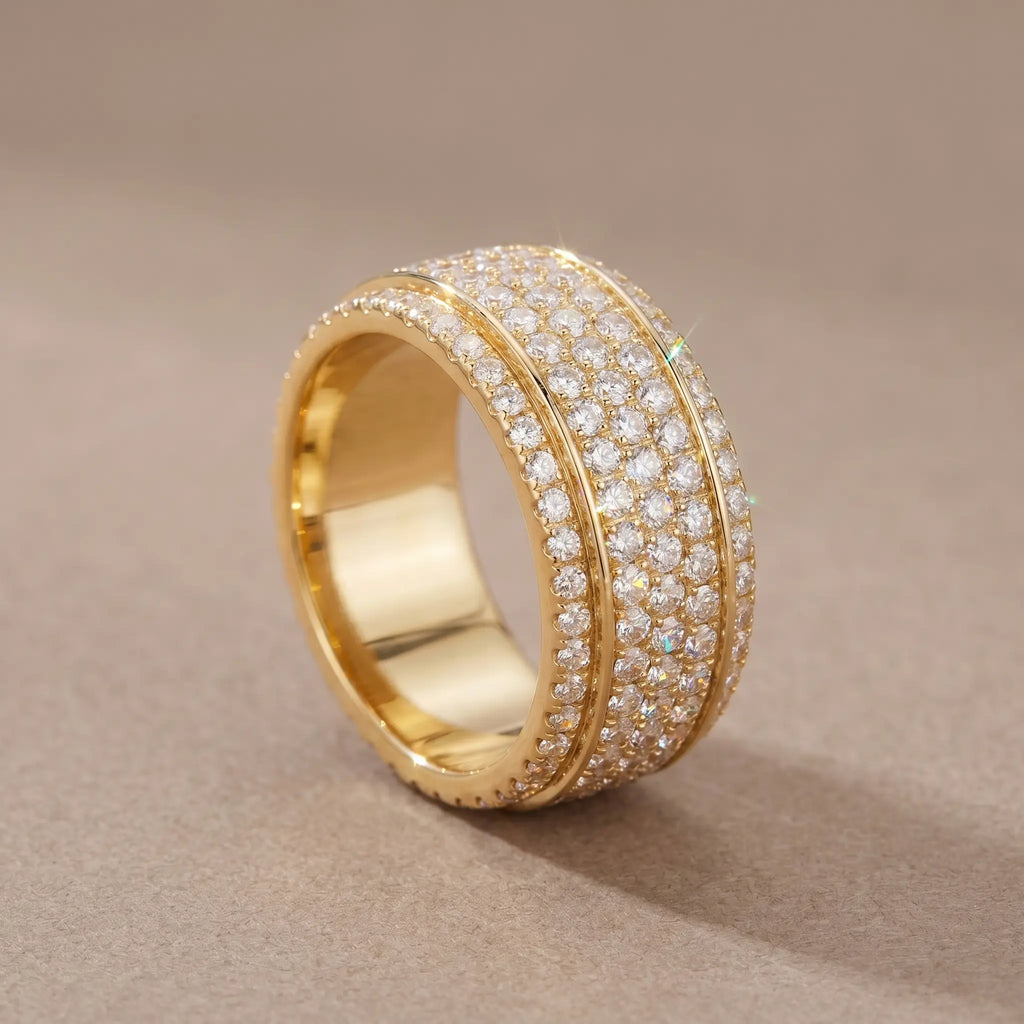 The Viral 18K Artisan Mindfulness Spinner Ring | Whisper-Quiet Elegance, Zero Green Fingers & A $10,000 Look | Last Day Sale-90% OFF🔥