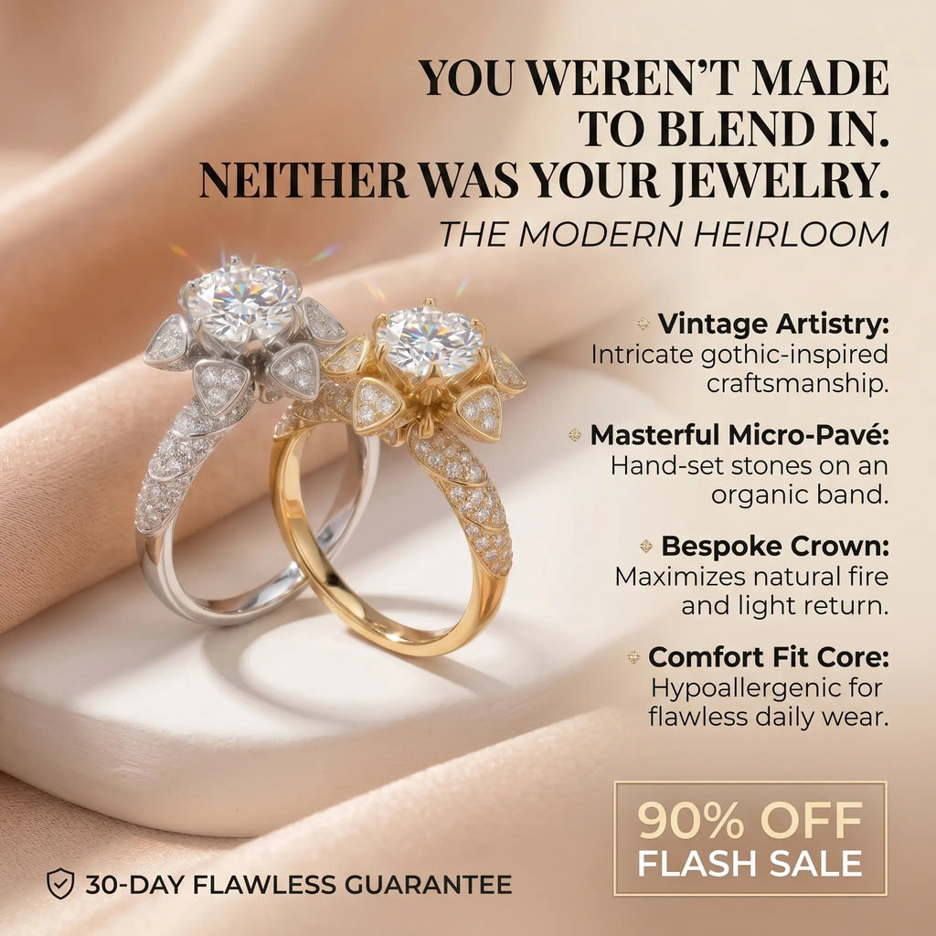 Crafted by Masters, Worn by Legends: Design Your Forever Ring Today A $10,000 Look | Last Day Sale-90% OFF🔥