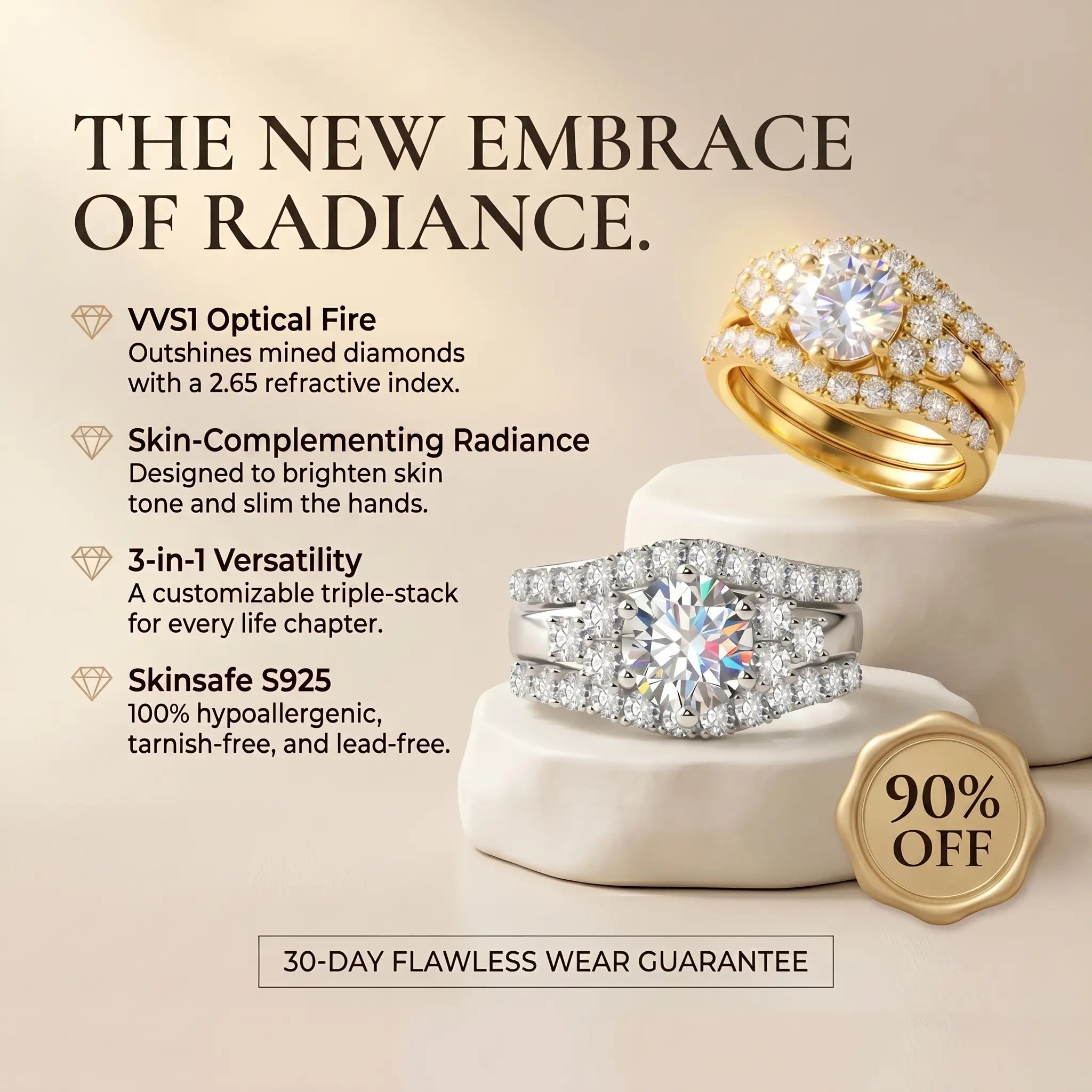 csandiva™ The Legacy Crown Suite - A Triple Promise of Forever for the Woman Who Deserves the World. | Last Day 90% OFF🔥