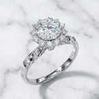 The Hand-Forged Moissanite Crown Ring | $10,000 Diamond Brilliance & Butter-Smooth Comfort Fit | 90% OFF Anniversary Event 🔥