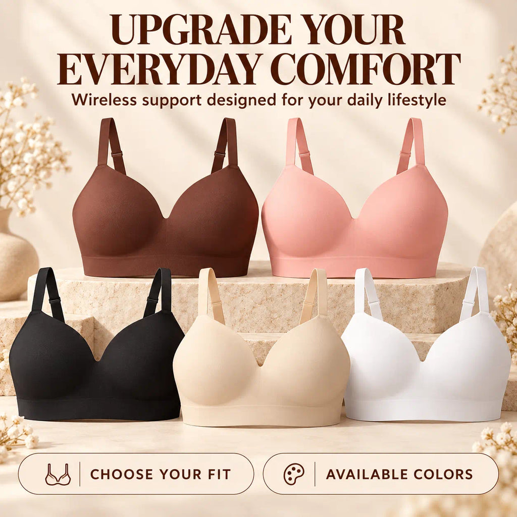 Finally, A Wireless Bra That Gives You The Comfort You Want And The Support You Need-Last Day Sale🔥90% OFF