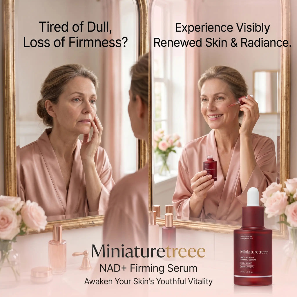 Miniaturetreee™ NAD+ Vitality Firming Serum - Visibly Smooths & Deeply Hydrates for a Radiant Glow | Last Day Claim 90% OFF🔥