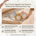 csandiva™ 3.0ct Vintage Nested Ring Suite - Smart Heirloom Alternative & Zero Anxiety Glamour | Claim 90% OFF Last Day🔥