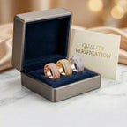 The Ultimate Statement of Calm. Beautifully Crafted. Meet the All-New Wide-Band Pavé Mindfulness Ring. 🔥 Launch Special - 90% OFF Today Only 🔥