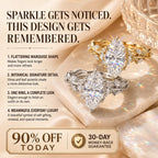 The Everwild Marquise™ Lab-Grown Diamond Vine Ring — The Finger-Flattering Statement That Completes Every Look | Gold or Silver | Last Day Sale-90% OFF🔥