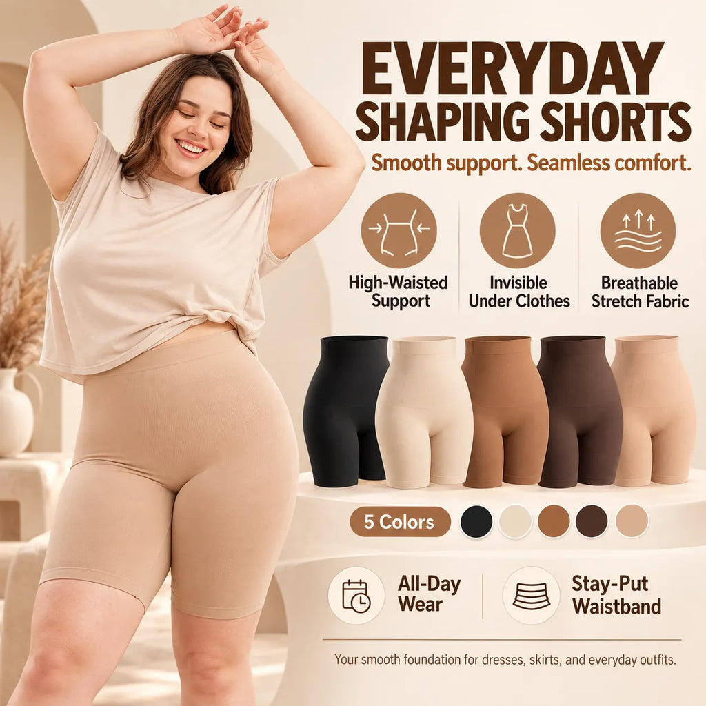 The Everyday Shaping Short That Helps You Feel Comfortable, Confident & Beautiful In Every Outfit-Last Day Sale🔥90% OFF