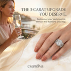 csandiva™ 3.0ct Vintage Nested Ring Suite - Smart Heirloom Alternative & Zero Anxiety Glamour | Claim 90% OFF Last Day🔥