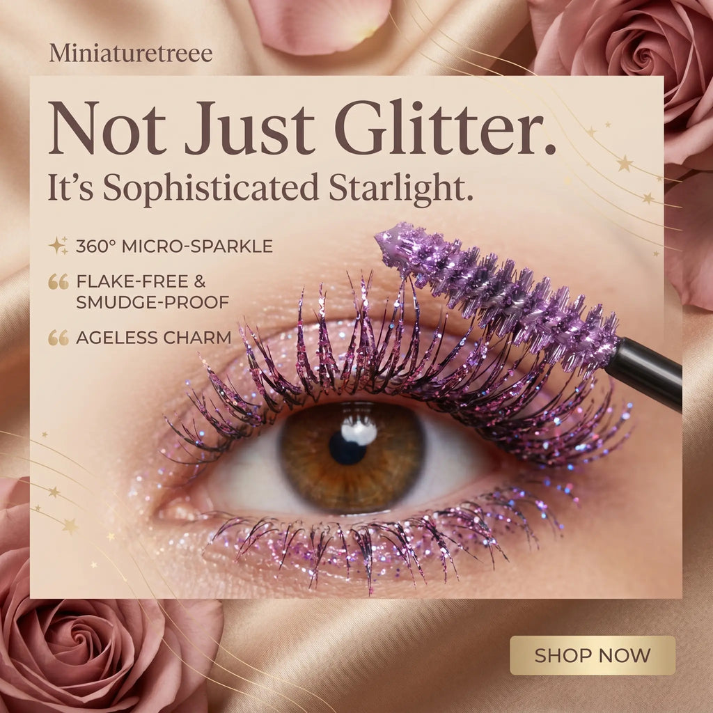 Miniaturetreee™ Illuminating Mascara - Instantly Awakens Tired Eyes & Adds an Elegant Micro-Sparkle | Last Day Claim 90% OFF 🔥