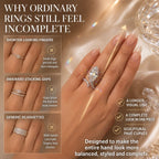 The Marquise Embrace™ Lab-Grown Diamond Bypass Ring — An Elongated Marquise Center, Sculpted Pavé Wrap & Complete Statement Look in One Ring | Gold or Silver | Last Day Sale-90% OFF🔥