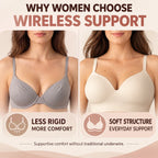 Finally, A Wireless Bra That Gives You The Comfort You Want And The Support You Need-Last Day Sale🔥90% OFF