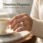 Timeless Elegance: Vintage Twisted Lab Diamond Anniversary Ring in 14K Gold--Last Day Sale-90% OFF🔥