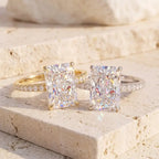 csandiva™ The "Timeless" 9.0ct Radiant Ring - Smart Luxury Alternative & Zero Anxiety Glamour | Claim 90% OFF Last Day🔥