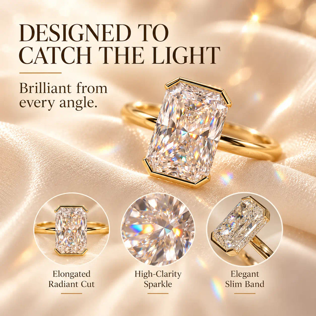 The Luxury-Looking Diamond Ring She'll Never Want To Take Off-Last Day Sale-90% OFF🔥
