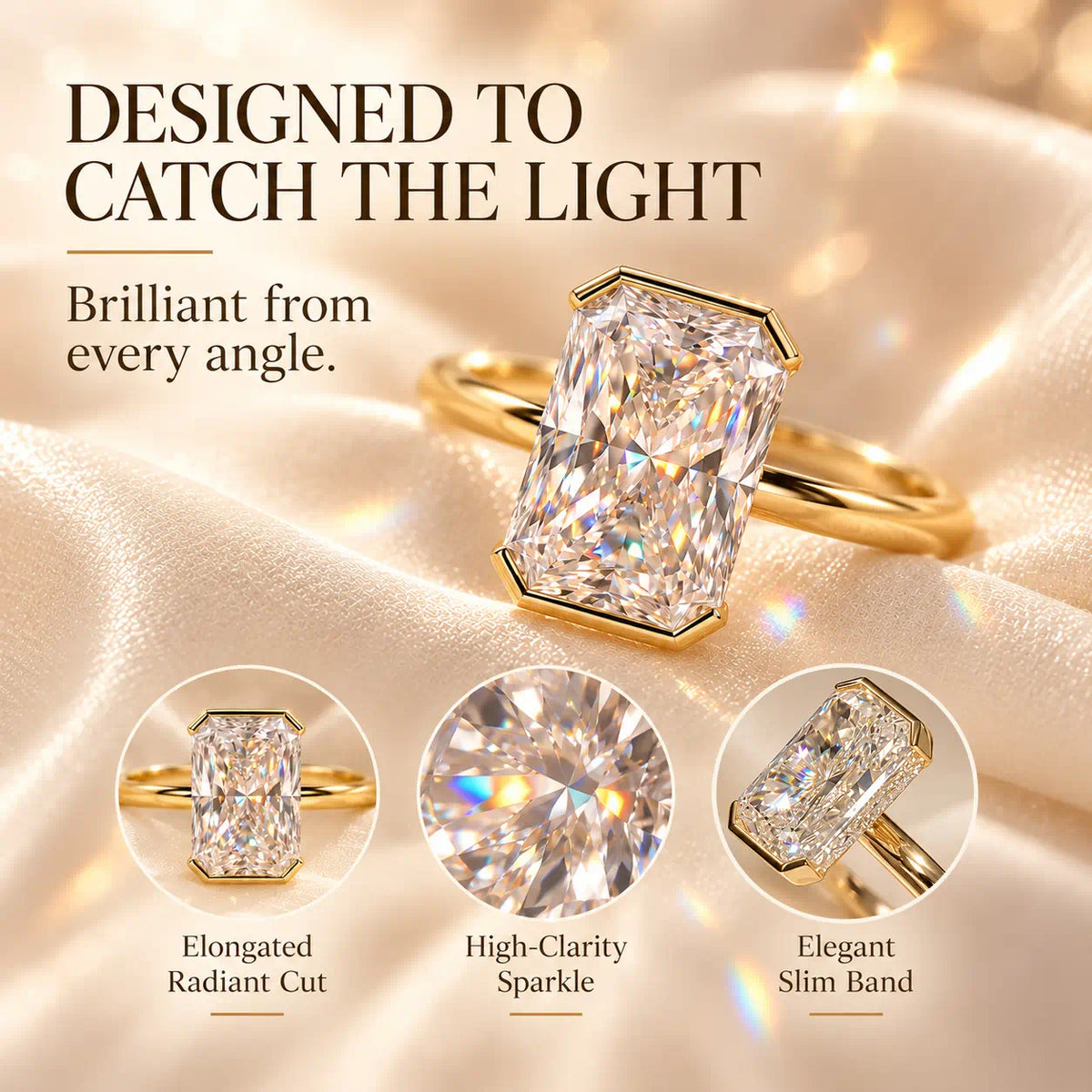 The Luxury-Looking Diamond Ring She'll Never Want To Take Off-Last Day Sale-90% OFF🔥