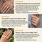 The Tuscany Marquise: Handcrafted 14K Gold Leaf Ring for Graceful, Slender-Looking Hands--Last Day Sale-90% OFF🔥