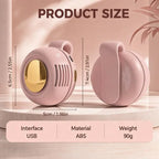 Clip-On Waist Fan – 360° Adjustable Airflow, 3 Speeds, Hands-Free Cooling (Last Day 50% OFF 🔥)