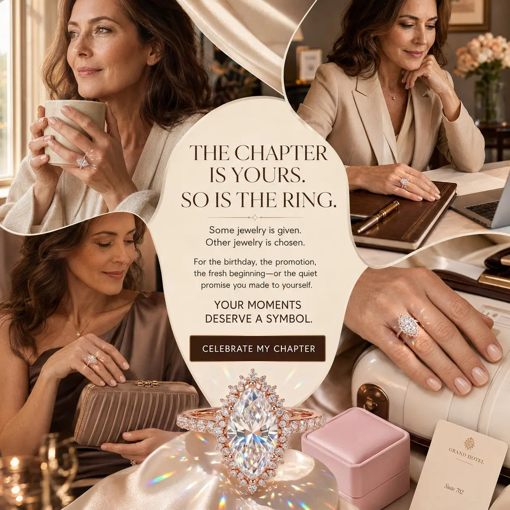 A Timeless Marquise Ring Designed To Make Every Moment Feel More Beautiful — Elegant Sparkle You'll Love Wearing Every Day-Last Day Sale-90% OFF🔥