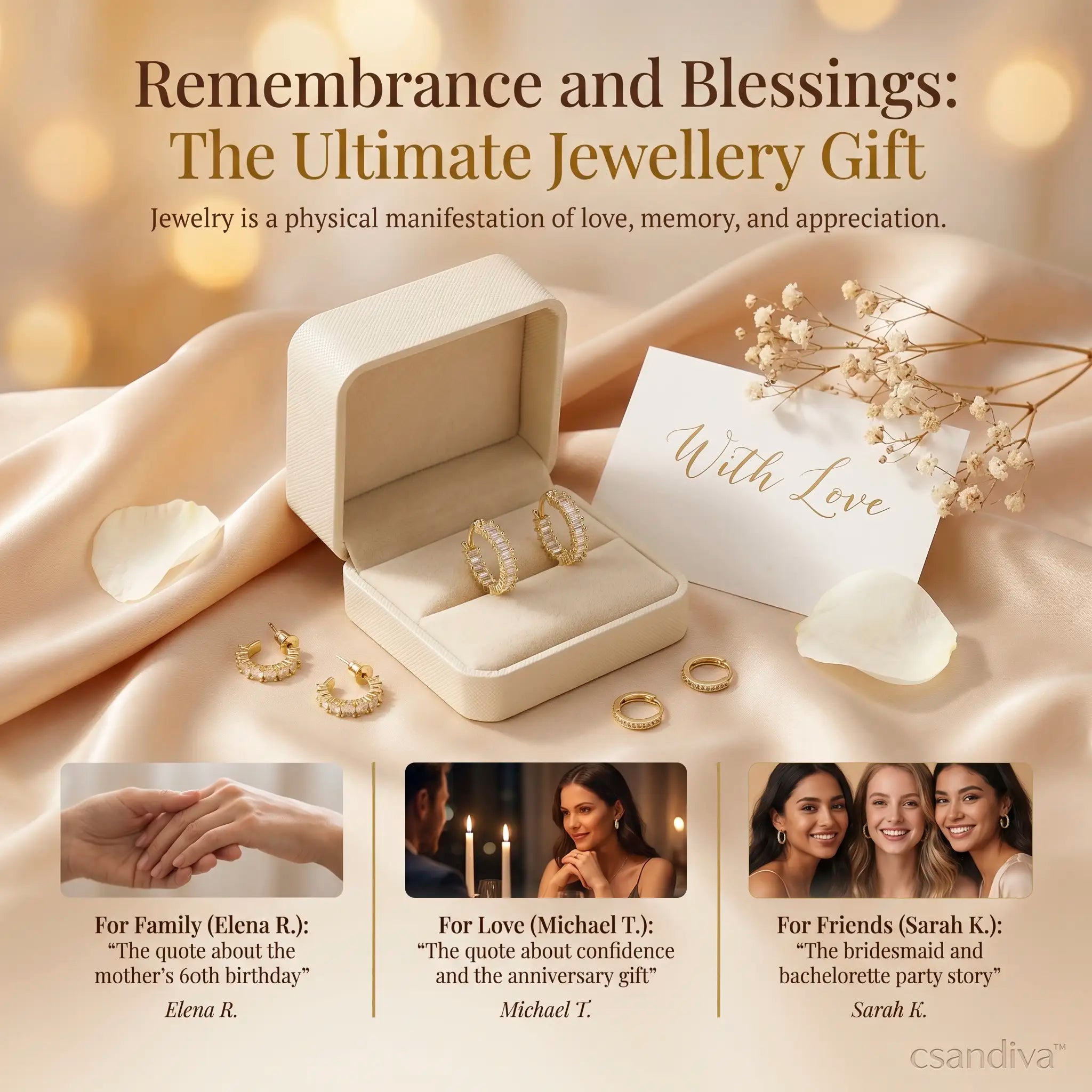csandiva™ 14K Gold-Plated Natural Zircon Hoop Earring Set | The Masterpiece of Serenity & Elegance -Last Day Sale-90% OFF🔥
