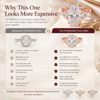 The Hand-Flattering Oval Moissanite Ring That Makes Every Look Feel More Expensive-Last Day Sale-90% OFF🔥