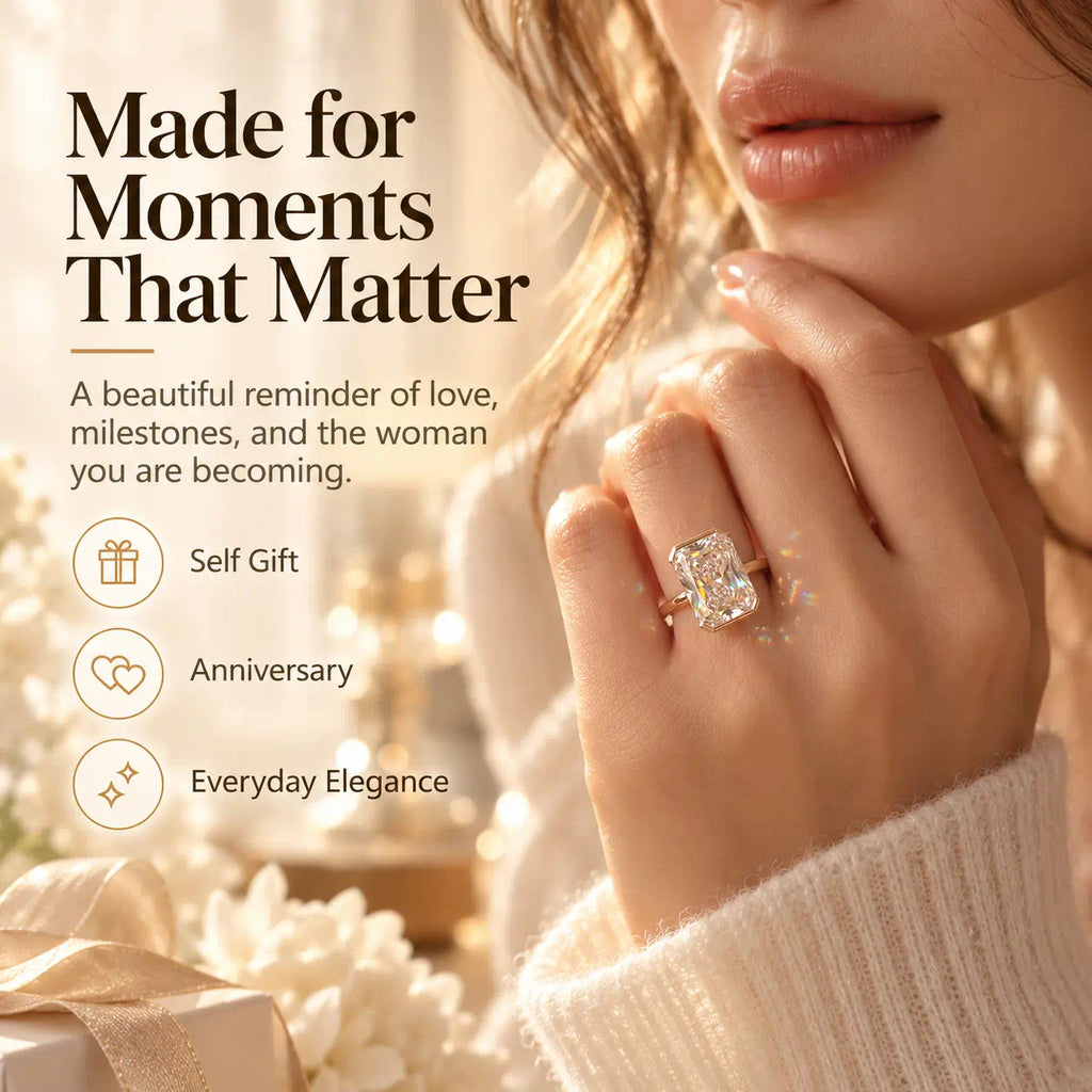 The Luxury-Looking Diamond Ring She'll Never Want To Take Off-Last Day Sale-90% OFF🔥
