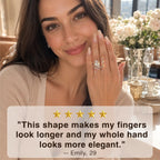 The Marquise Embrace™ Lab-Grown Diamond Bypass Ring — An Elongated Marquise Center, Sculpted Pavé Wrap & Complete Statement Look in One Ring | Gold or Silver | Last Day Sale-90% OFF🔥