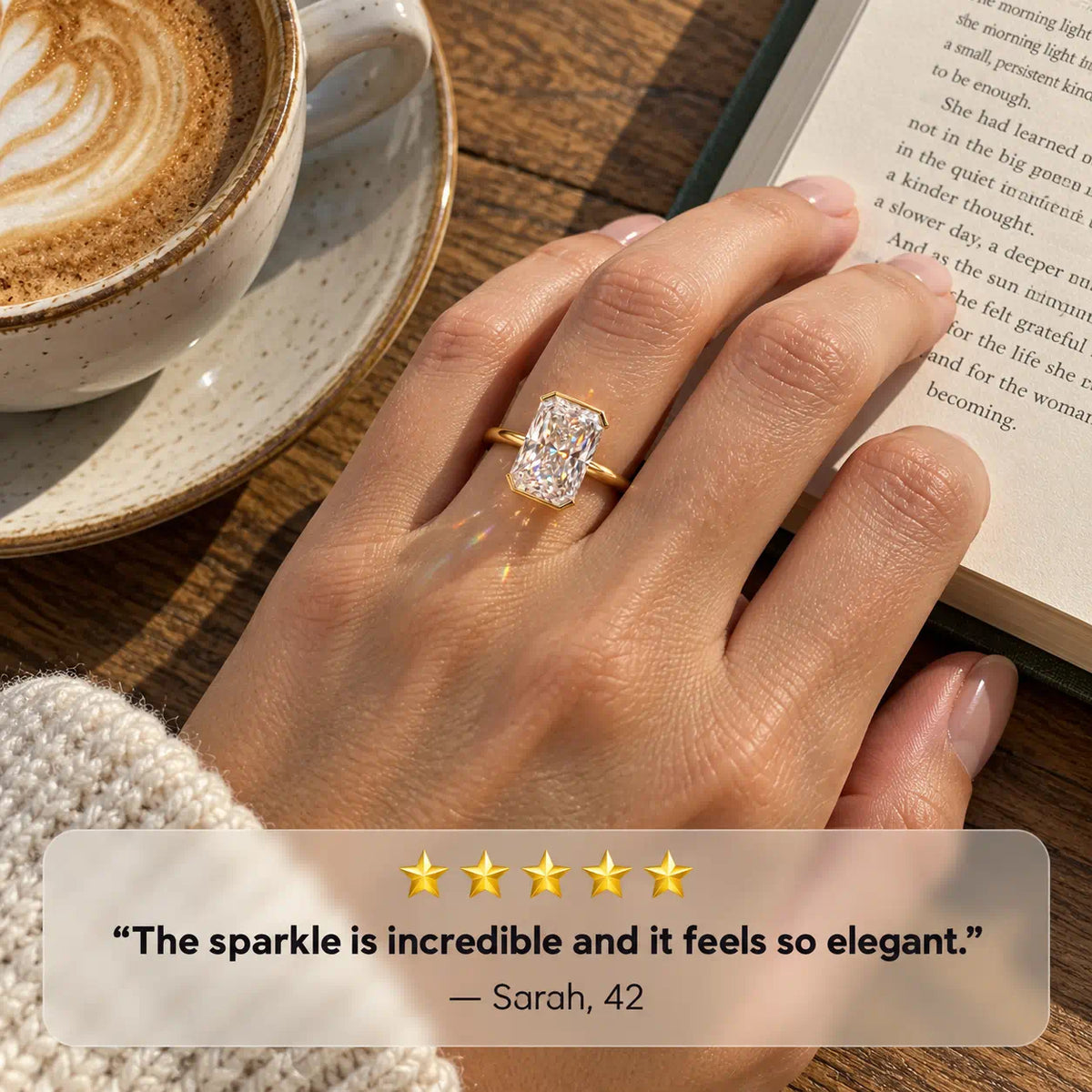 The Luxury-Looking Diamond Ring She'll Never Want To Take Off-Last Day Sale-90% OFF🔥