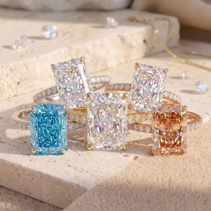 csandiva™ The "Timeless" 9.0ct Radiant Ring - Smart Luxury Alternative & Zero Anxiety Glamour | Claim 90% OFF Last Day🔥