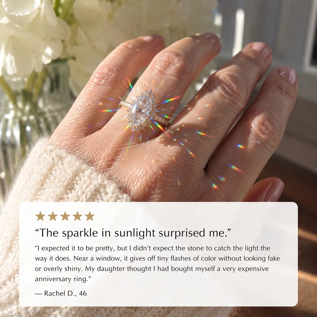 A Timeless Marquise Ring Designed To Make Every Moment Feel More Beautiful — Elegant Sparkle You'll Love Wearing Every Day-Last Day Sale-90% OFF🔥