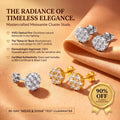 csandiva™ The Timeless Bloom Moissanite Studs - Zero Anxiety Elegance & Radiant Heirloom Alternative | Last Day 90% OFF🔥