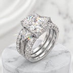 csandiva™ The Timeless Embrace 5.0ct Radiant Ring - Zero Anxiety Glamour & Smart Luxury Alternative | Claim 90% OFF Today🔥
