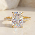 csandiva™ The "Timeless" 9.0ct Radiant Ring - Smart Luxury Alternative & Zero Anxiety Glamour | Claim 90% OFF Last Day🔥
