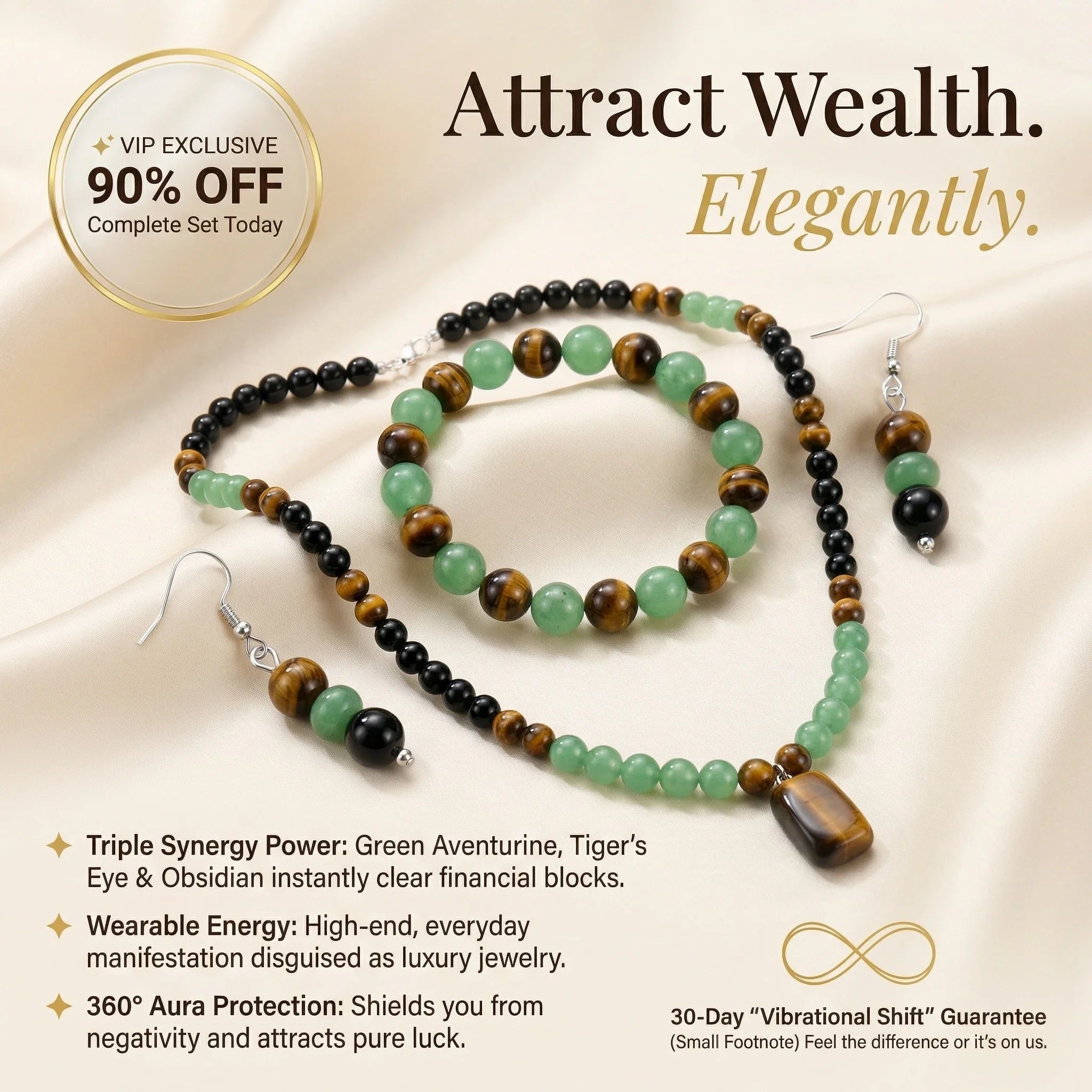The "Trinity of Wealth" Collection 360° Quantum Aura™ Set | Attract Wealth Beautifully-Last Day Sale-90% OFF🔥
