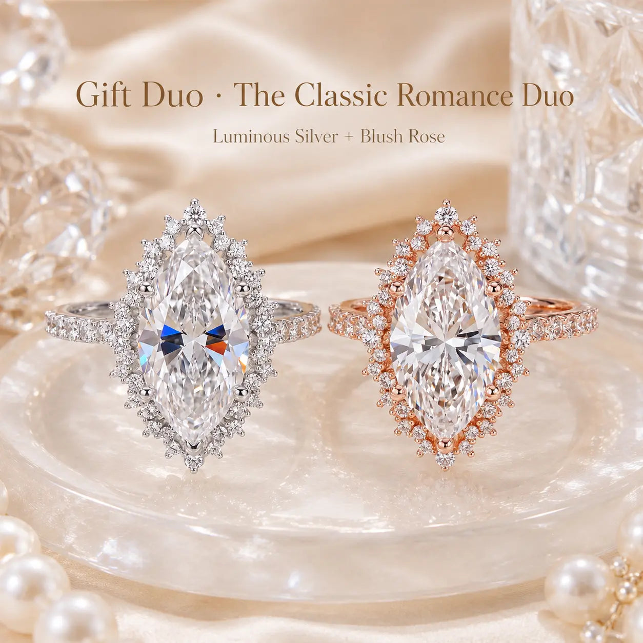 A Timeless Marquise Ring Designed To Make Every Moment Feel More Beautiful — Elegant Sparkle You'll Love Wearing Every Day-Last Day Sale-90% OFF🔥