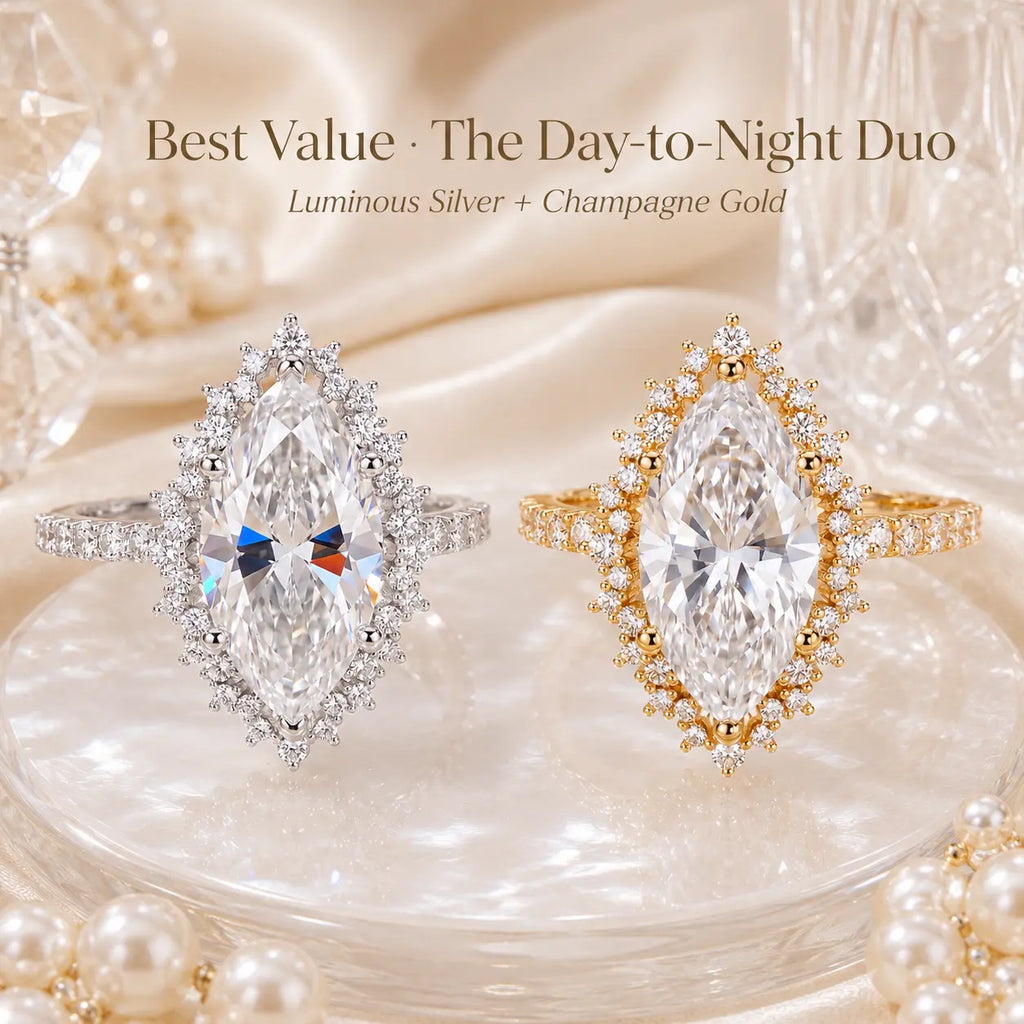 A Timeless Marquise Ring Designed To Make Every Moment Feel More Beautiful — Elegant Sparkle You'll Love Wearing Every Day-Last Day Sale-90% OFF🔥