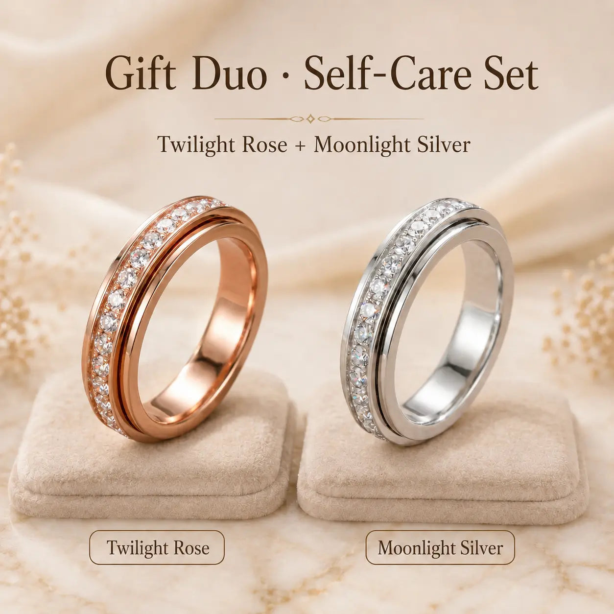 Reclaim Your Calm, One Silent Turn at a Time. Meet The Next Generation Mindfulness Ring -Last Day Sale-90% OFF🔥