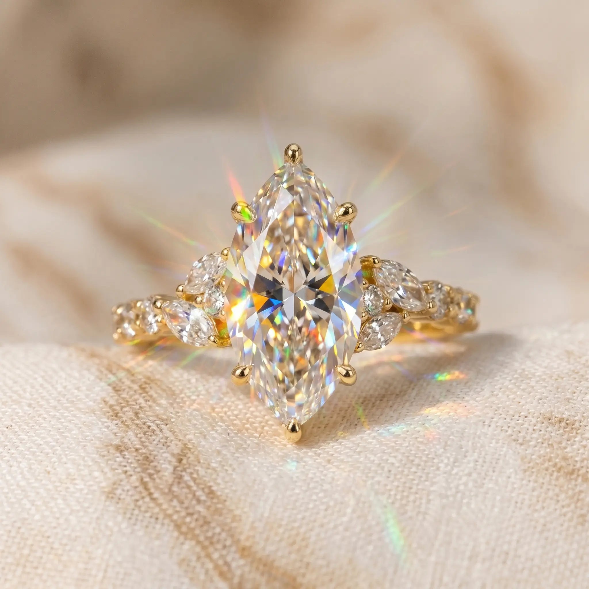 Csandiva™ The Sovereign Legacy | Hand-Forged 3.5Ct Marquise Masterpiece | Visually Slimming & Butter-Smooth Fit | Zero Green Fingers | 90% OFF Vault Release 🔥