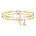 Manifest Your Wealth: The 24K Gold-Aura Personalized Manifestation Anklet -Last Day Sale-90% OFF🔥