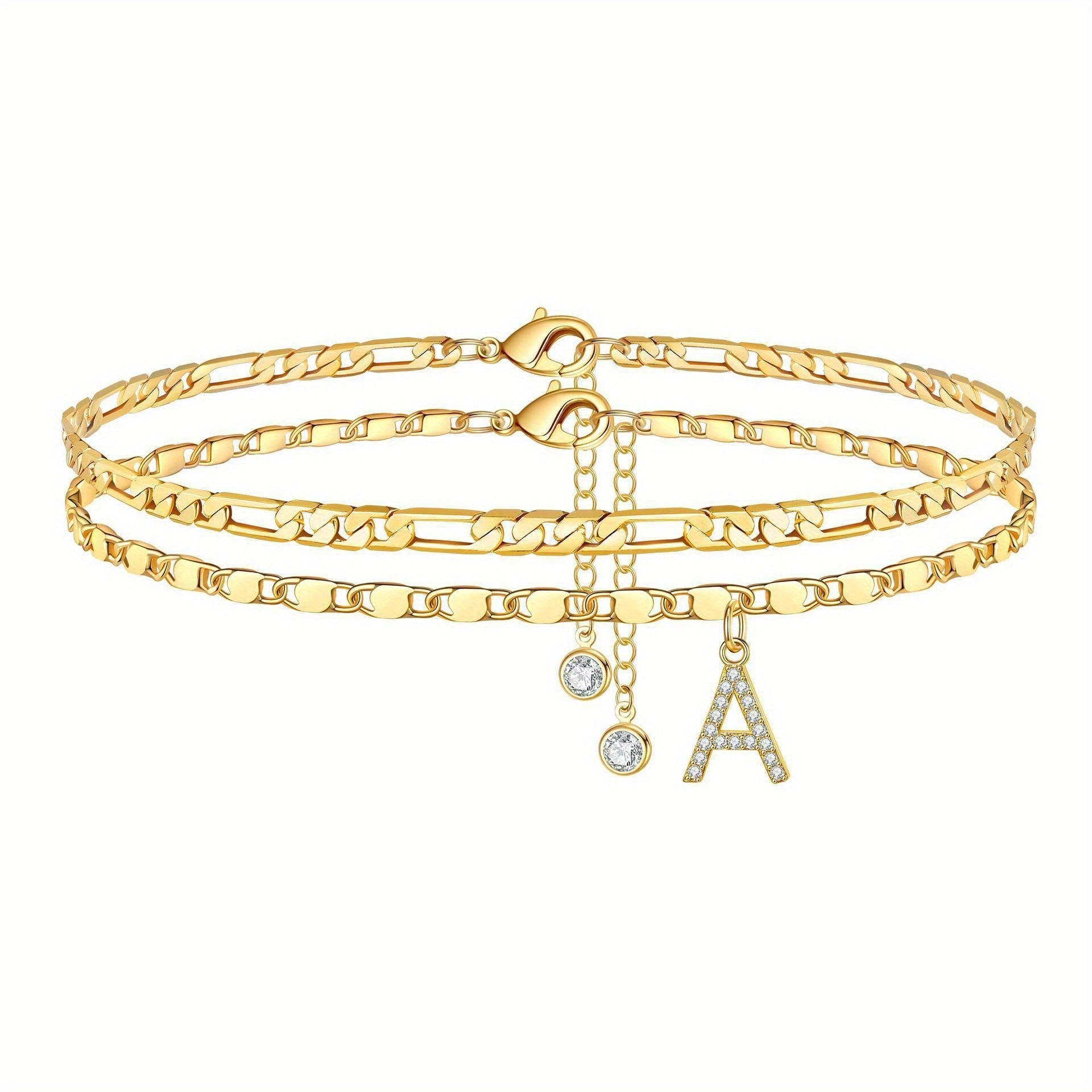 Manifest Your Wealth: The 24K Gold-Aura Personalized Manifestation Anklet -Last Day Sale-90% OFF🔥