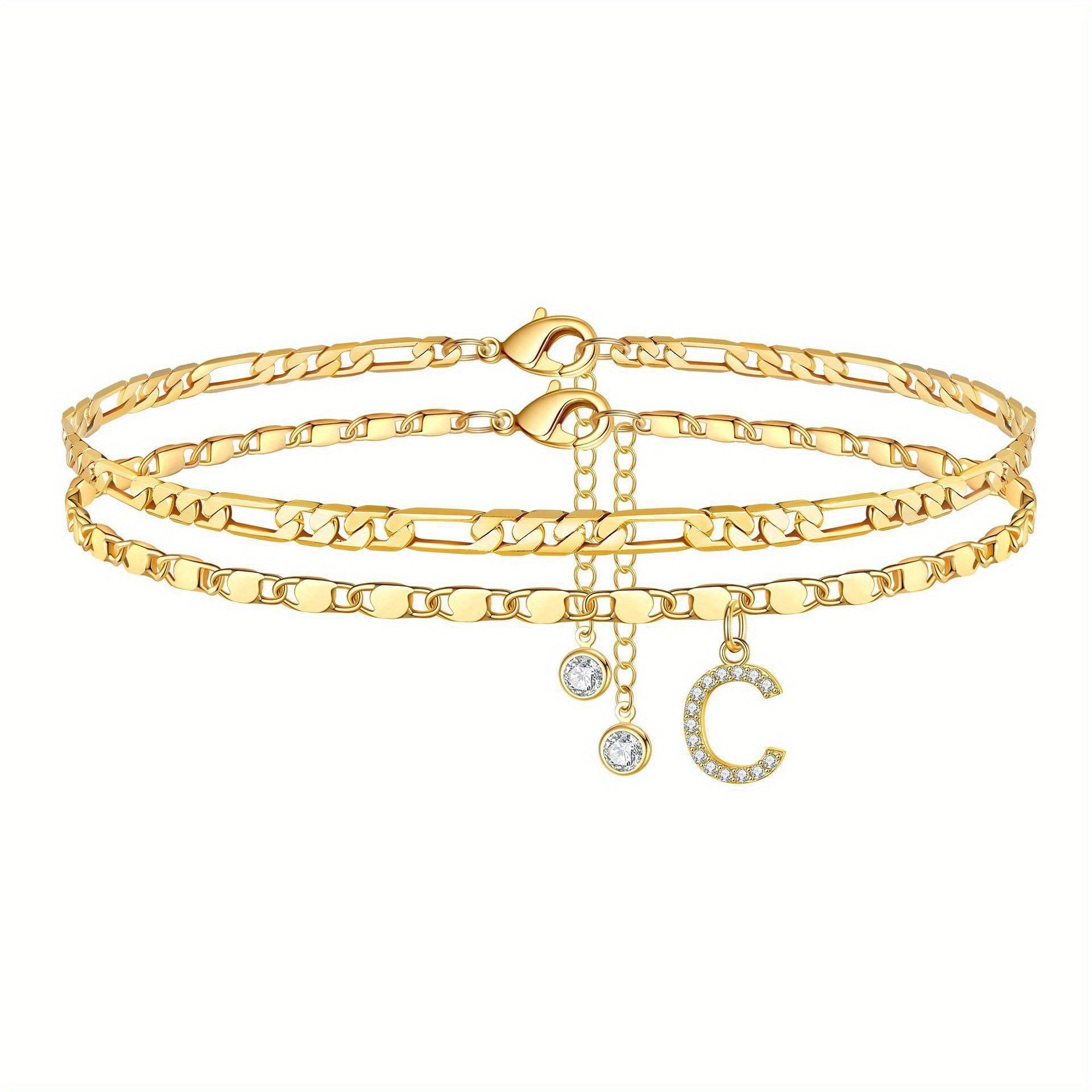 Manifest Your Wealth: The 24K Gold-Aura Personalized Manifestation Anklet -Last Day Sale-90% OFF🔥