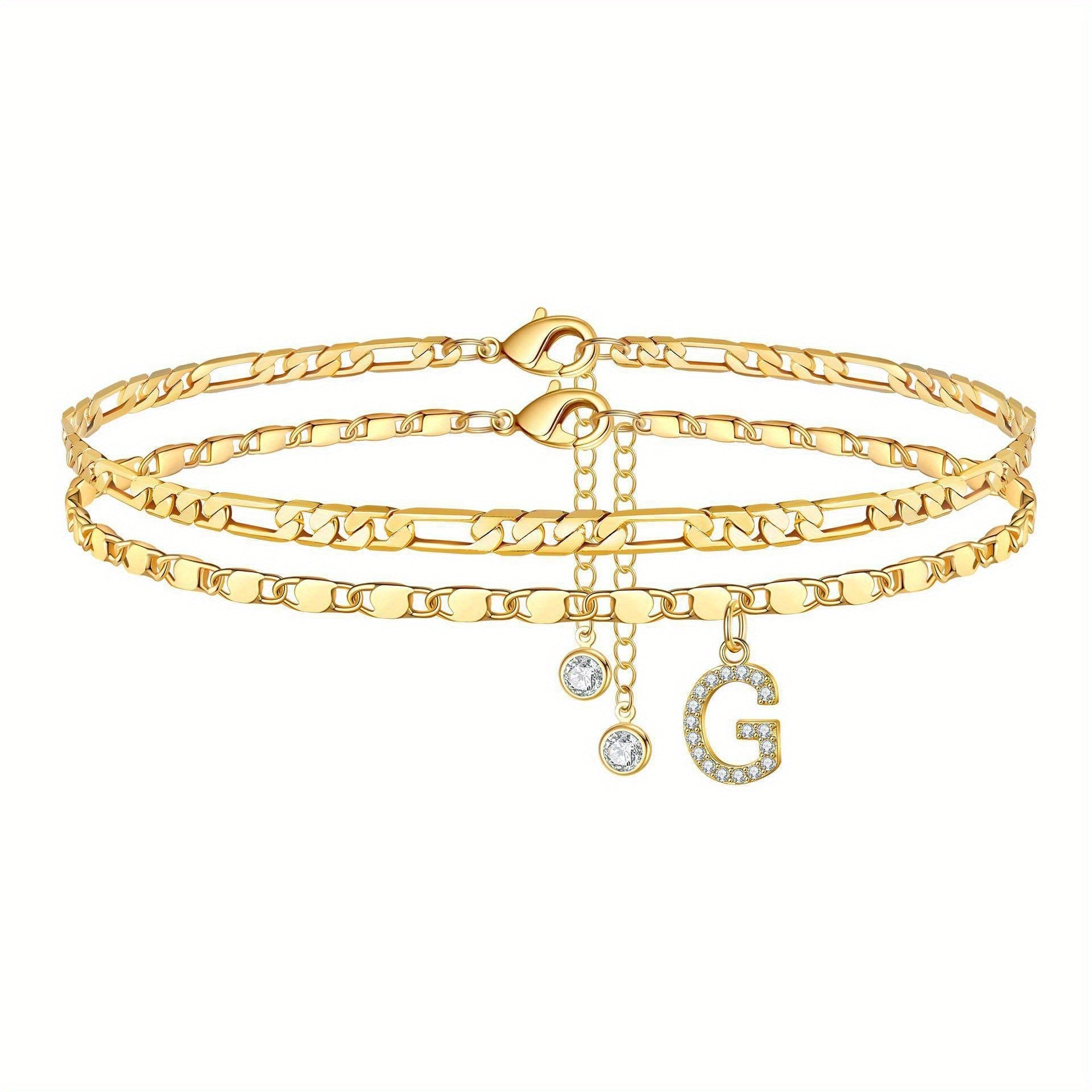 Manifest Your Wealth: The 24K Gold-Aura Personalized Manifestation Anklet -Last Day Sale-90% OFF🔥