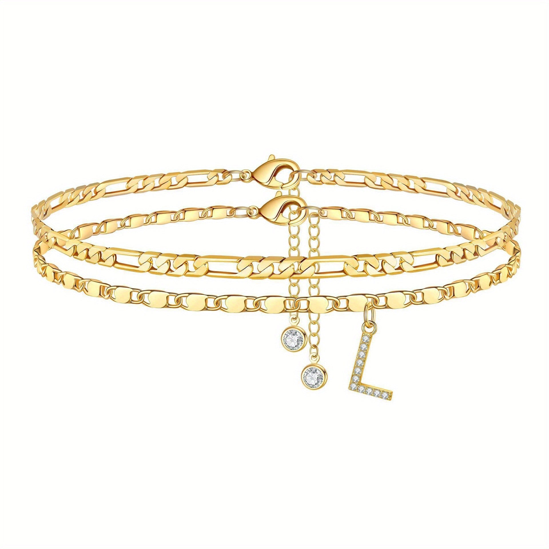 Manifest Your Wealth: The 24K Gold-Aura Personalized Manifestation Anklet -Last Day Sale-90% OFF🔥