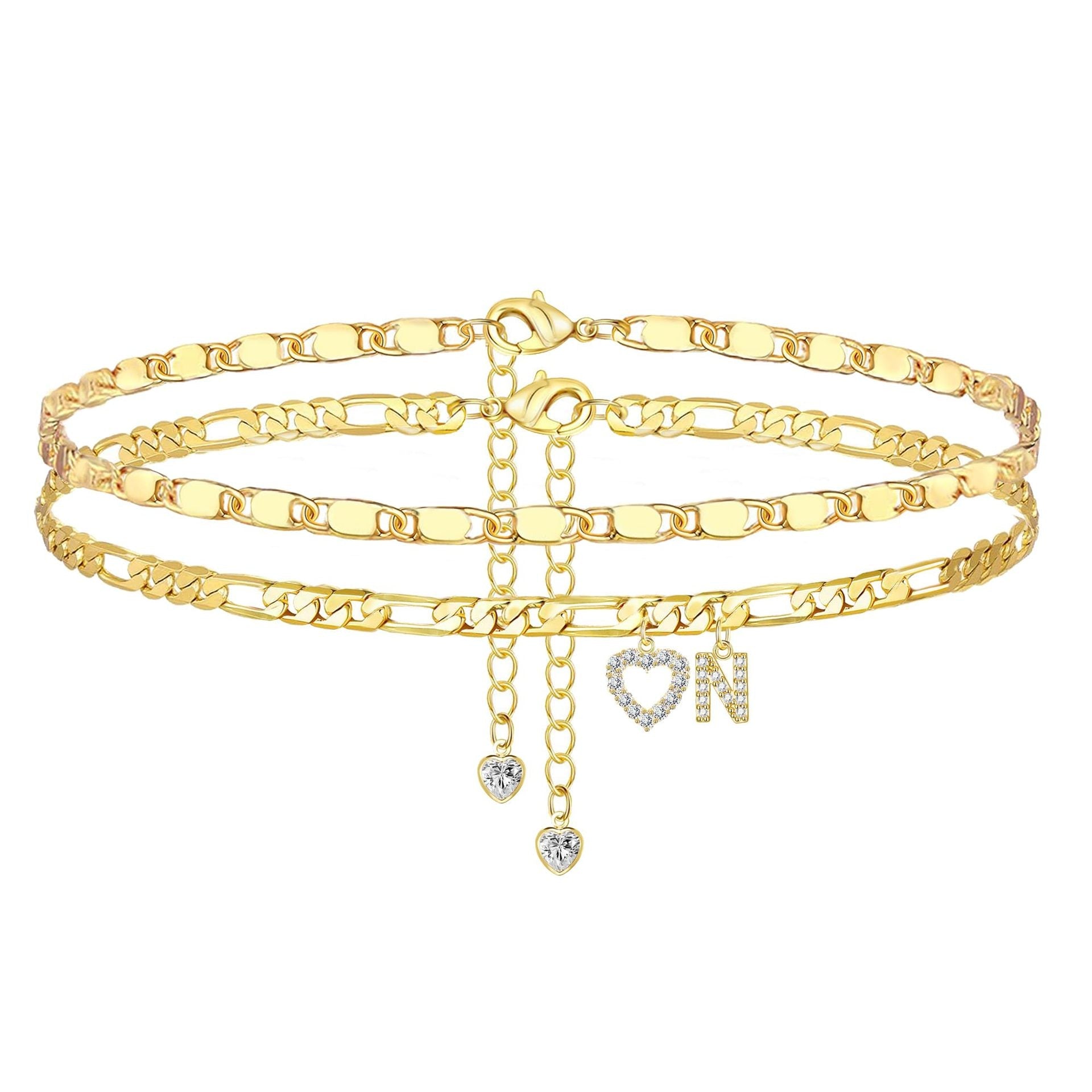 Manifest Your Wealth: The 24K Gold-Aura Personalized Manifestation Anklet -Last Day Sale-90% OFF🔥