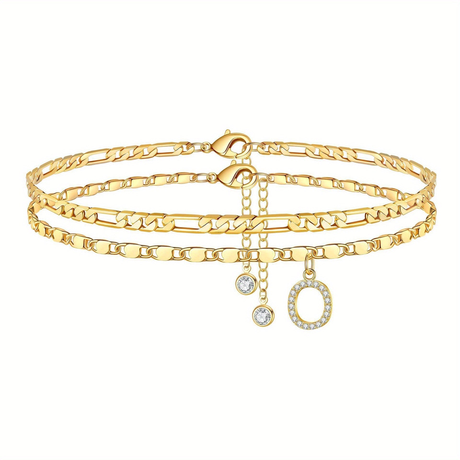 Manifest Your Wealth: The 24K Gold-Aura Personalized Manifestation Anklet -Last Day Sale-90% OFF🔥