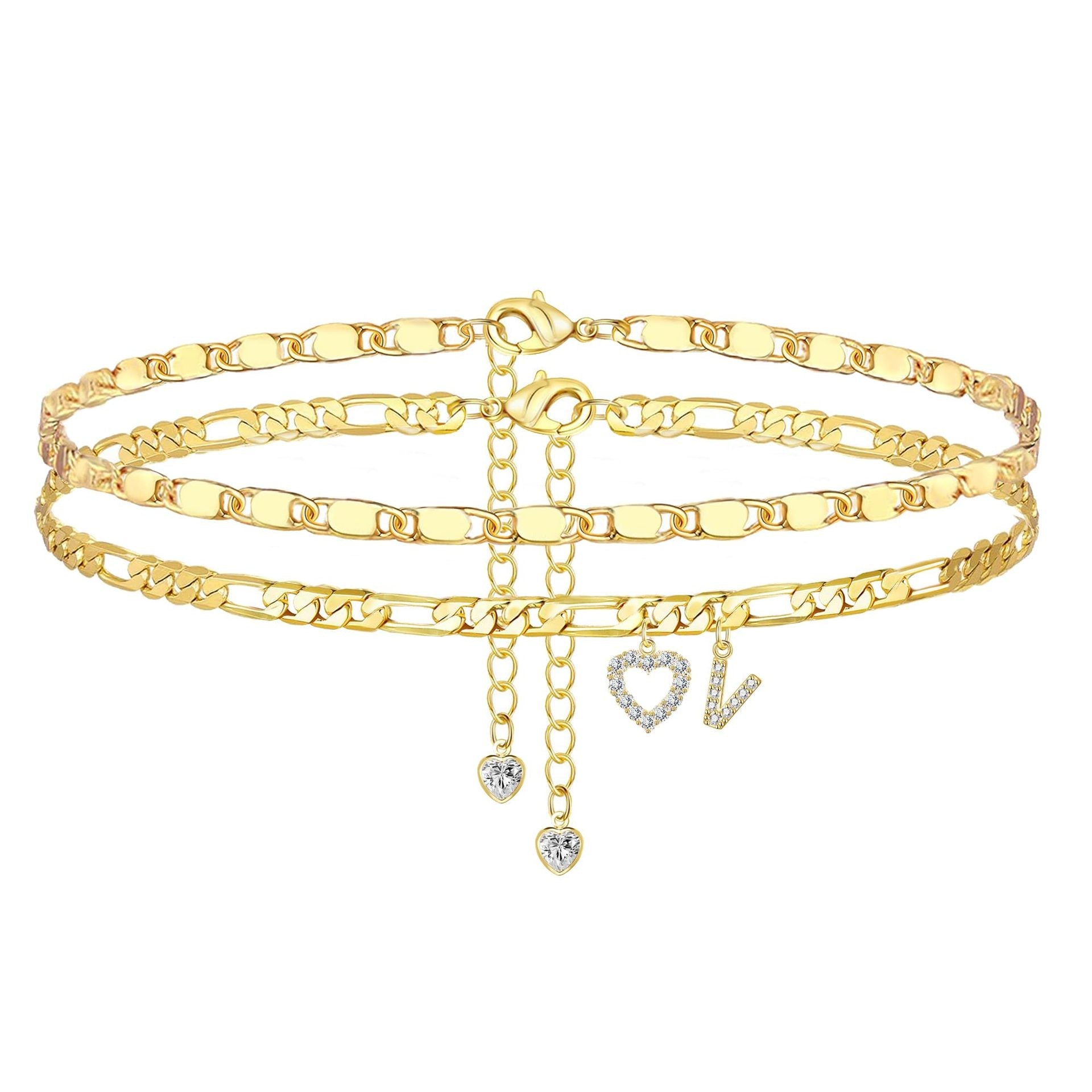 Manifest Your Wealth: The 24K Gold-Aura Personalized Manifestation Anklet -Last Day Sale-90% OFF🔥