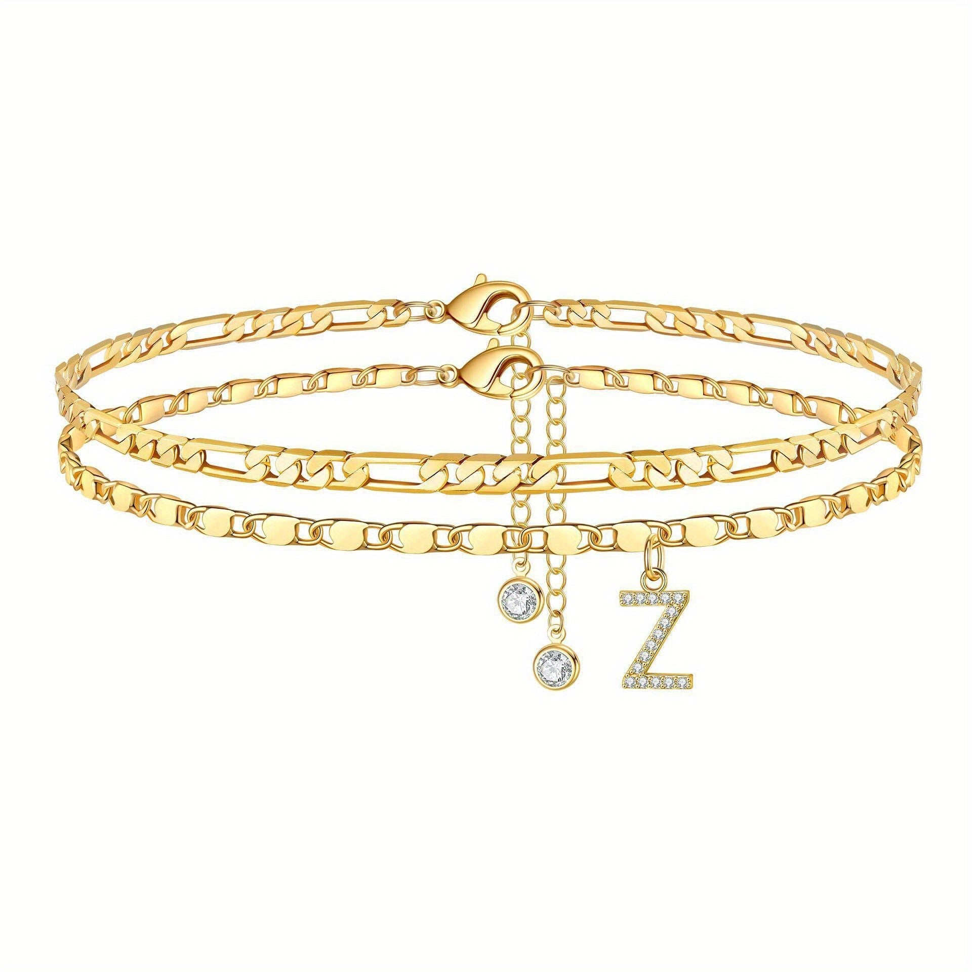 Manifest Your Wealth: The 24K Gold-Aura Personalized Manifestation Anklet -Last Day Sale-90% OFF🔥