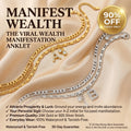 Manifest Your Wealth: The 24K Gold-Aura Personalized Manifestation Anklet -Last Day Sale-90% OFF🔥