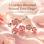 The Peach Blossom Ring — Timeless Floral Elegance With A Warm Rose Gold Glow | Claim 90% OFF Last day🔥