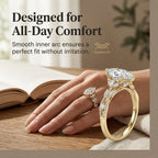 Marquise Lab-Grown Diamond Ring | Slimming Elegance Twisted Vine Ring in 18K Gold--Last Day Sale-90% OFF🔥